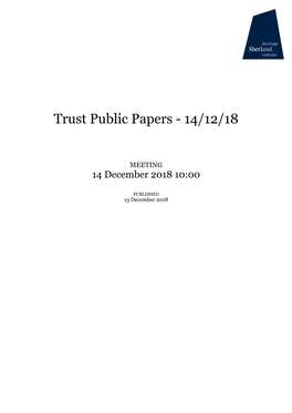 Trust Public Papers - 14/12/18