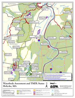 Holyoke, MA Waterbody Assessment, 305(B)/303(D), and Total Maximum