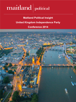 UKIP Conference Insight