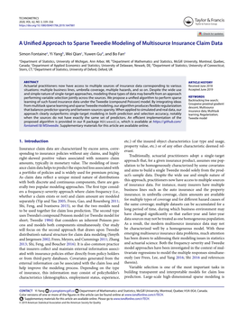 A Unified Approach to Sparse Tweedie Modeling of Multisource Insurance Claim Data