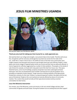 Jesus Film Ministries Uganda