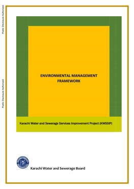 Karachi Water and Sewerage Board Contents