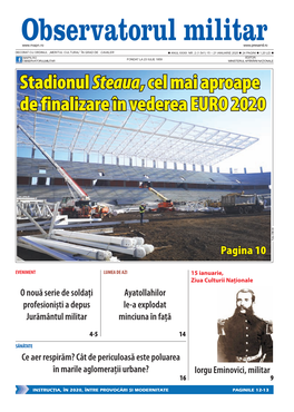 Stadionul Steaua, Cel Mai Aproape De Finalizare În Vederea EURO 2020 Foto: CNI-SA Pagina 10