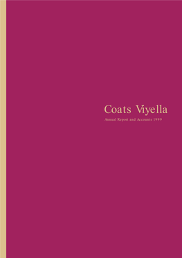 Coats Viyella Annual Report and Accounts 1999 Financial Highlights