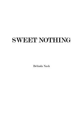 Sweet Nothing