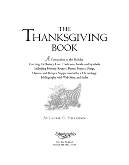 Thanksgiving Book