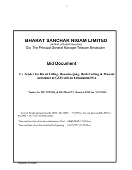 Bid Document