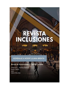 Revista Inclusiones Issn 0719-4706 Volumen 8 – Número Especial – Enero/Marzo 2021