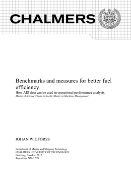 Benchmarks and Measures for Better Fuel Efficiency