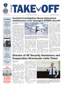 Director of AF Security Assistance and Cooperation Directorate Visits Tinker