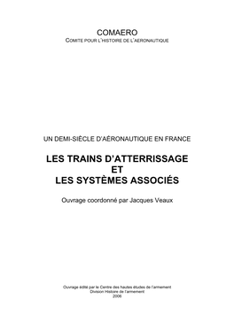 Les Trains D'atterrissage Et Les Systèmes Associés