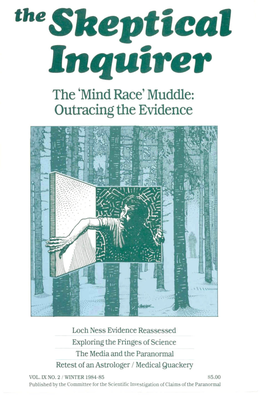 Skeptical Inquirer the Mind Race' Muddle: Outracing the Evidence