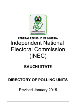 Independent National Electoral Commission (INEC)