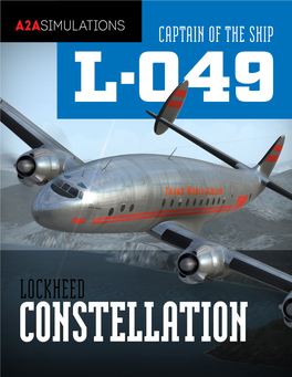 LOCKHEED CONSTELLATION L-049 CONSTELLATION © 2016 A2A Simulations Inc