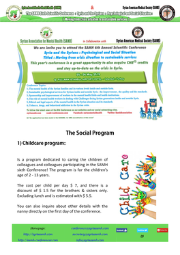 The Program Is for the Children's Age of 2 - 13 Years
