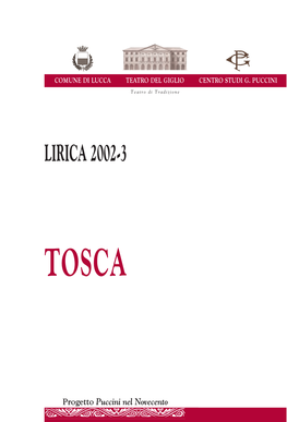 Lirica 2002-3 1 Comune Di Lucca Teatro Del Giglio Centro Studi G