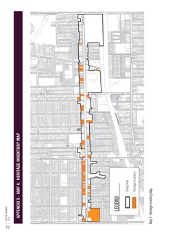 LEGEND Potential Heritage Property Danforth Ave APPENDIX E - MAP 4: HERITAGE INVENTORY CITY of TORONTO 2018