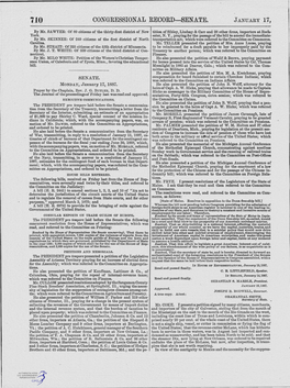 Congressional Record-Senate. January 17