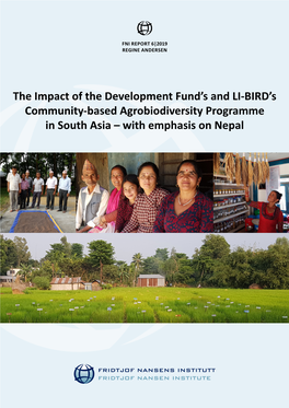 The Impact of the Development Fund's and LI-BIRD's Community-Based