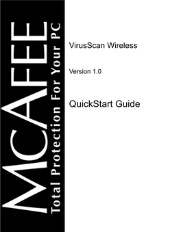 Quickstart Guide COPYRIGHT Copyright (C) 1999-2000 Networks Associates Technology, Inc