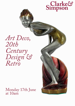 Art Deco, 20Th Century Design & Retro