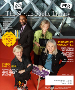 The Seattle Public Library 2012 Annual Report