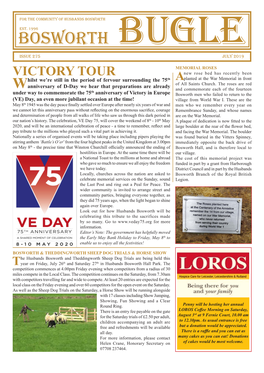 Bosworth Bugle Issue 275 July 2019