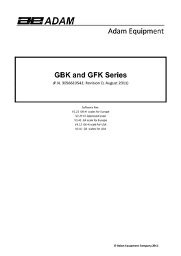 GBK GFK Revd User