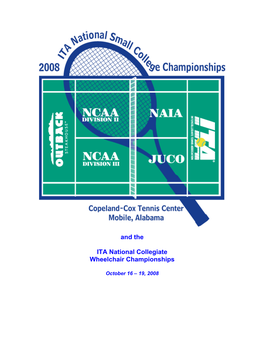 And the ITA National Collegiate Wheelchair Championships