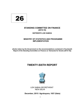 Standing Committee on Finance (2015-16)