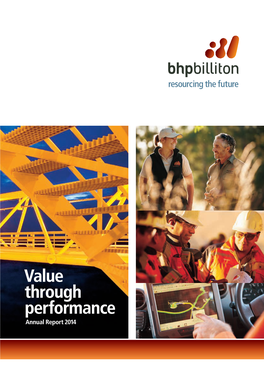 Value Through Performance Annual Report 2014 Our Charter