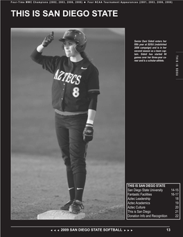 2009 Softball Media Guide:Layout 1.Qxd