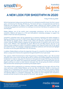 A New Look for Smoothfm in 2020