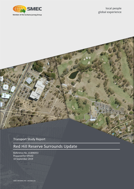 Transport Study Report Red Hill Reserve Surrounds Update