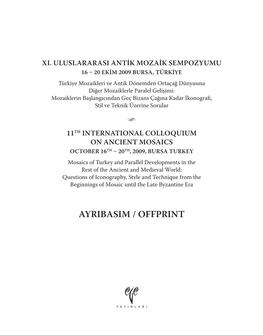 Omphalos of Saint Sophia in Constantinople an Analysis of an Opus Sectile Pavement of Middle Byzantine Age