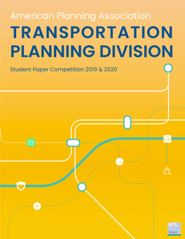 The Lowell Line Informal Transit and Women’S Travel Issues in the Global South Mark Bennett (Harvard University) Louis G