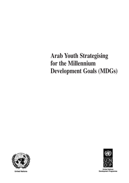 Arab Youth Strategising for the Millennium Development Goals