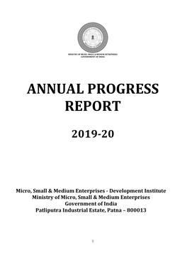 Annual Progress Report