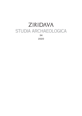 Studia Archaeologica 34 2020