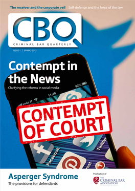 Contempt in the News Clarifying the Reforms in Social Media