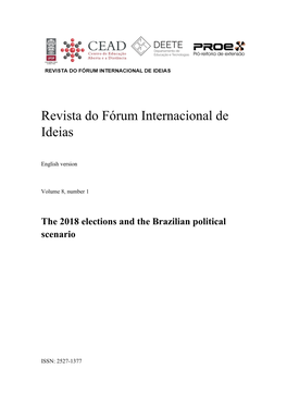 Revista Do Fórum Internacional De Ideias