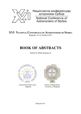 Book of Abstracts