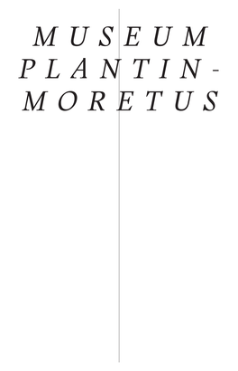 Museum Plantin-Moretus, Antwerp