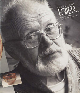 WARREN MACKENZIE: the STUDIO the NITTY-GRITTY 1 Potter's Potter 76 by Robert Tichane