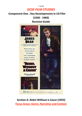 Rebel Without a Cause Revision Guide