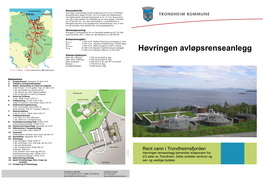 Høvringen Renseanlegg Mottar Avløpsvann Fra 2/3 Av Trondheim