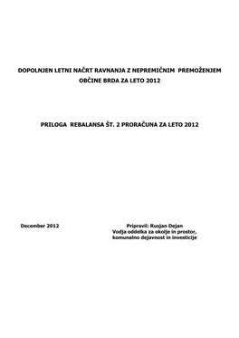 LETNI NACRT 2012 Dopolnjen Priloga Reba2-Ad6