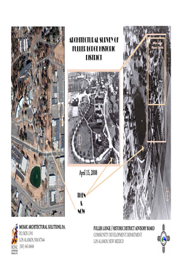 Architectural Survey of Fuller Lodge Historic