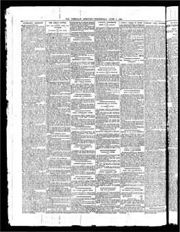 THE Tfiesdale MERCURY—WEDNESDAY JUNE 7, 1905