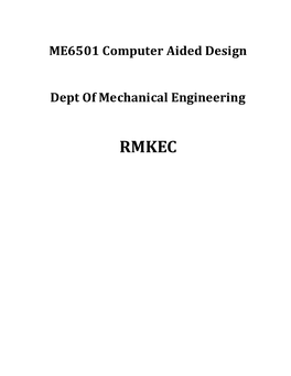 Computer Aided Design